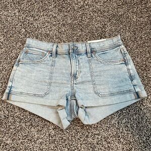 American Eagle Outfitters Light Blue Jean Shorts